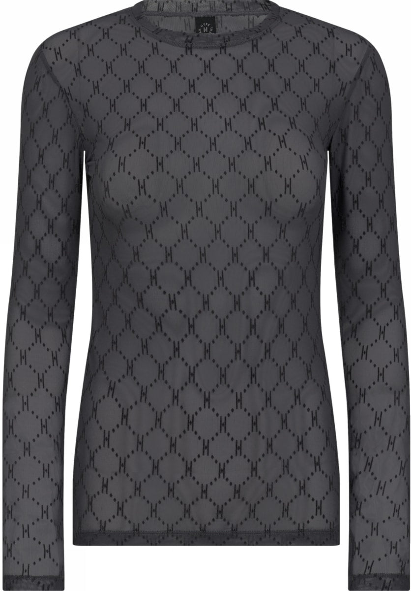 Hype The Detail Mesh Blouse (+Farver)
