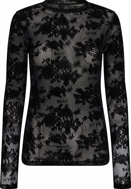 Hype The Detail Lace Blouse (+Farver)