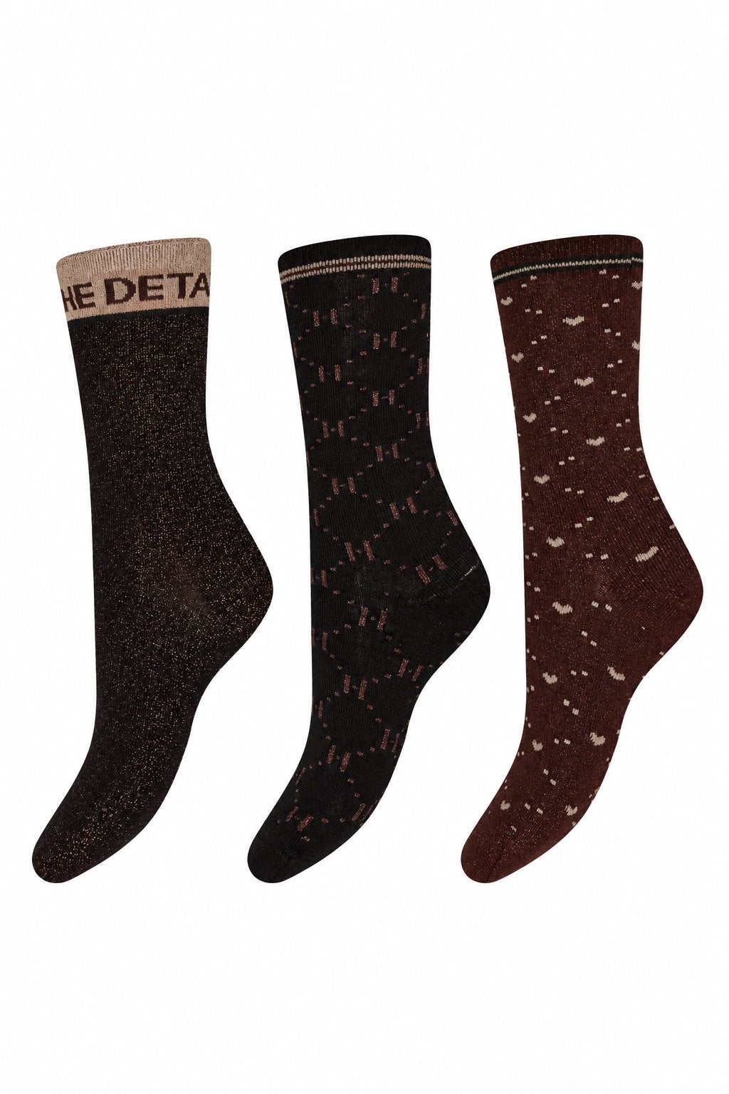 Hypethedetail Socks 3-pack (+Farver)