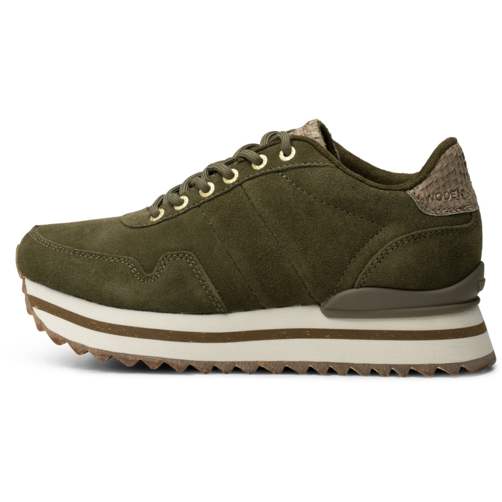 Woden Nora lll Suede Plateau (+Farver)