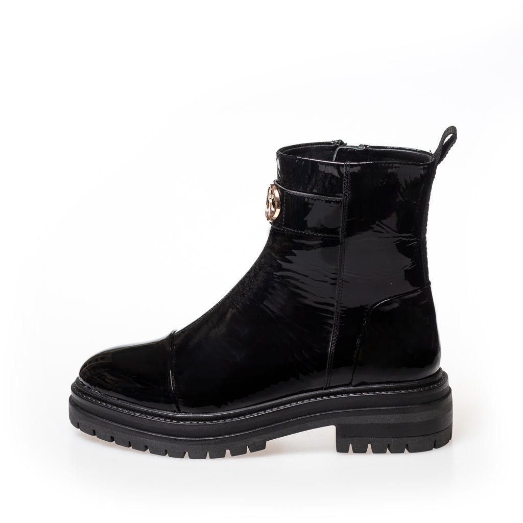 Copenhagen Shoes Lady Boss Patent Boot