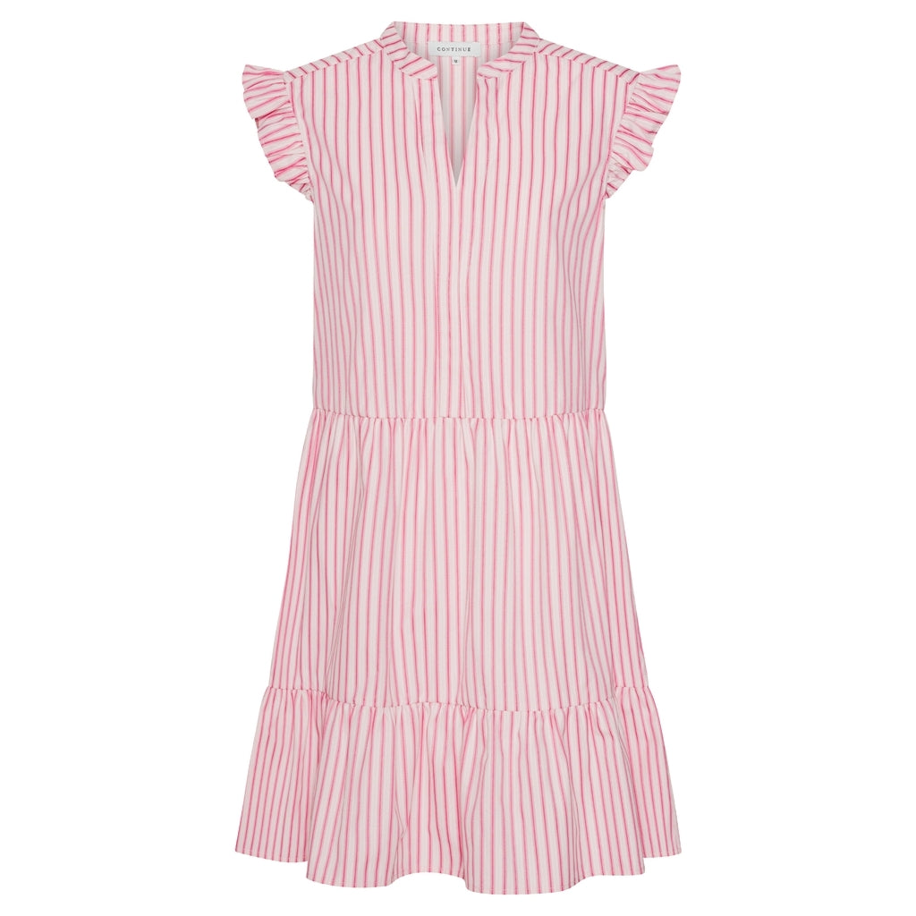 Continue Bea Pink Stripe Dress