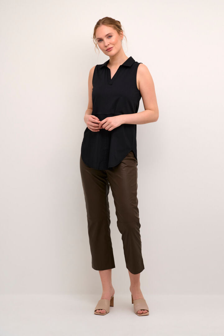 Culture Delphina Collar Top (+Farver)