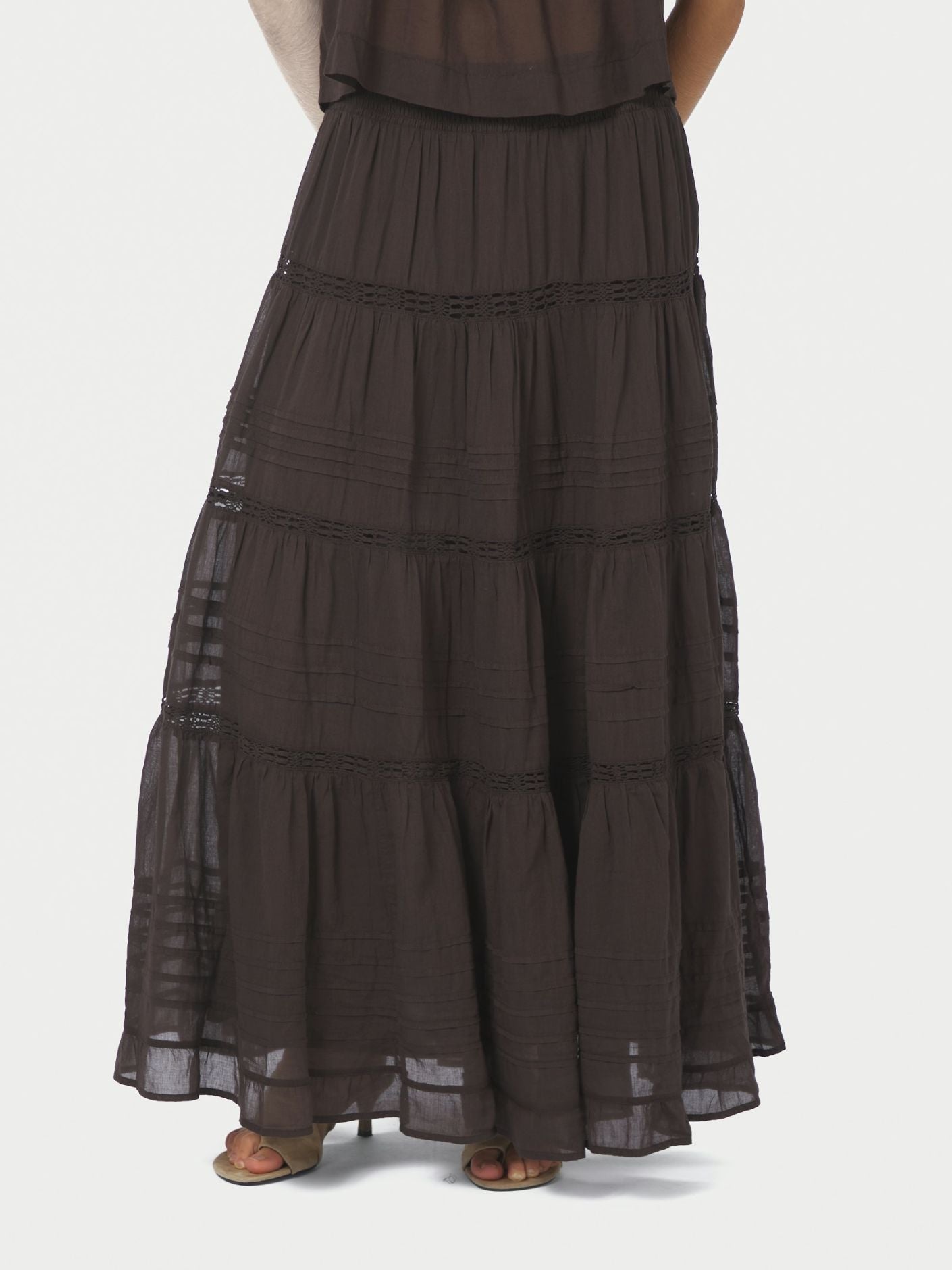 Neo Noir Felicia Voile Skirt