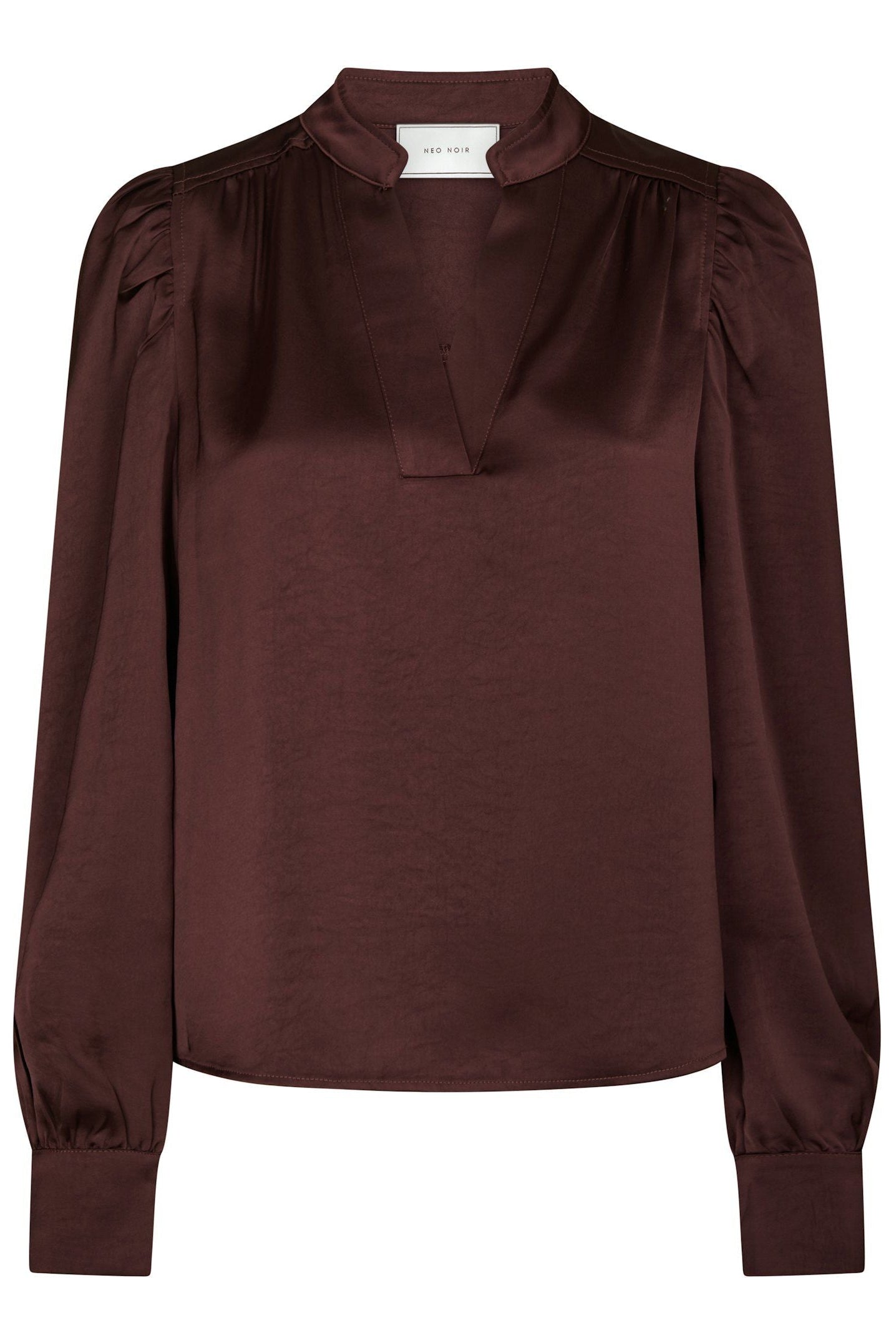 Neo Noir Rosslyn Heavy Sateen Blouse(+Farver)