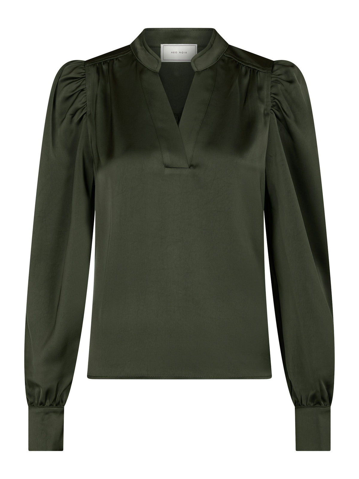 Neo Noir Rosslyn Heavy Sateen Blouse(+Farver)