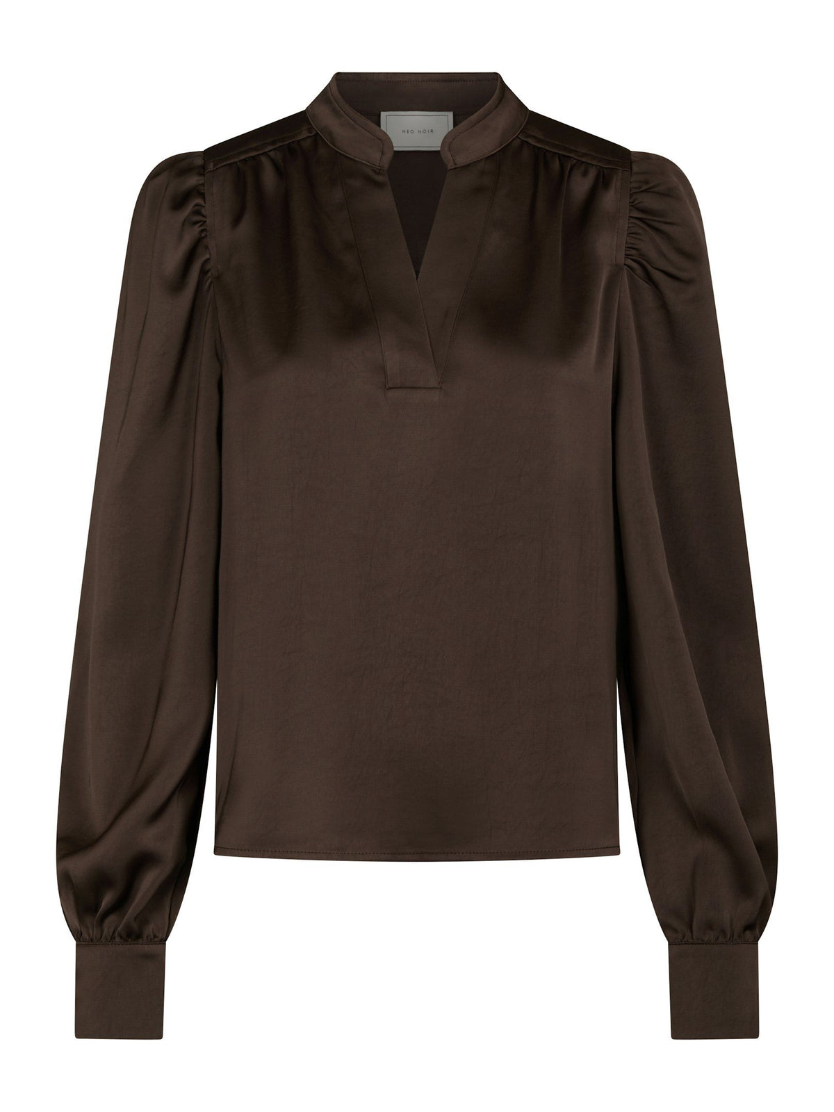 Neo Noir Rosslyn Heavy Sateen Blouse(+Farver)
