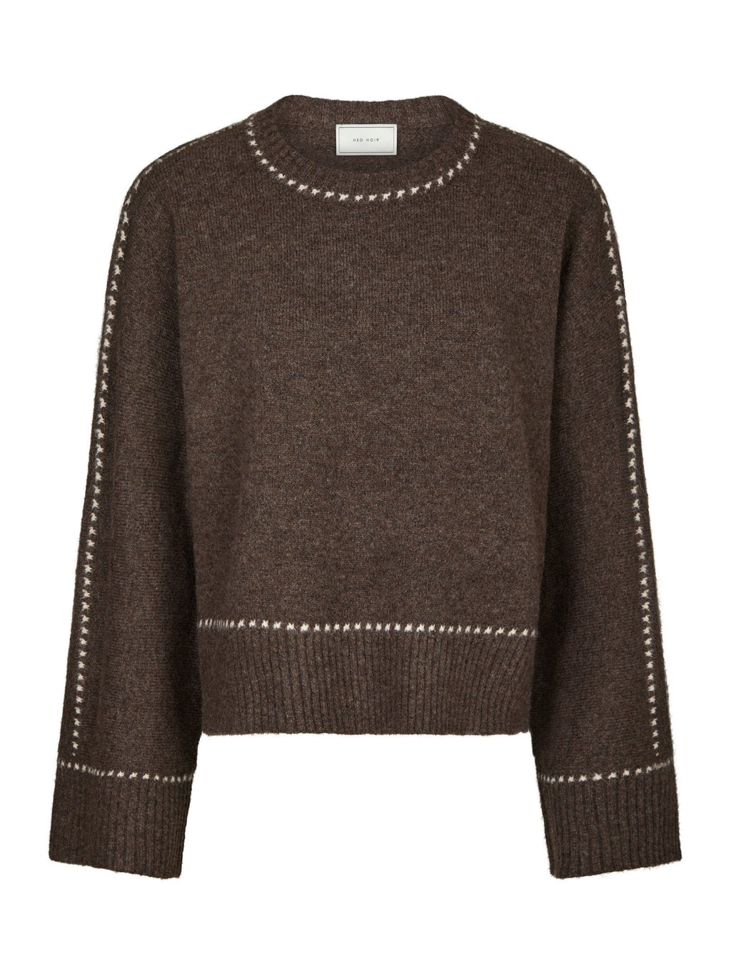 NEO NOIR Roeme Knit Blouse