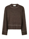 NEO NOIR Roeme Knit Blouse