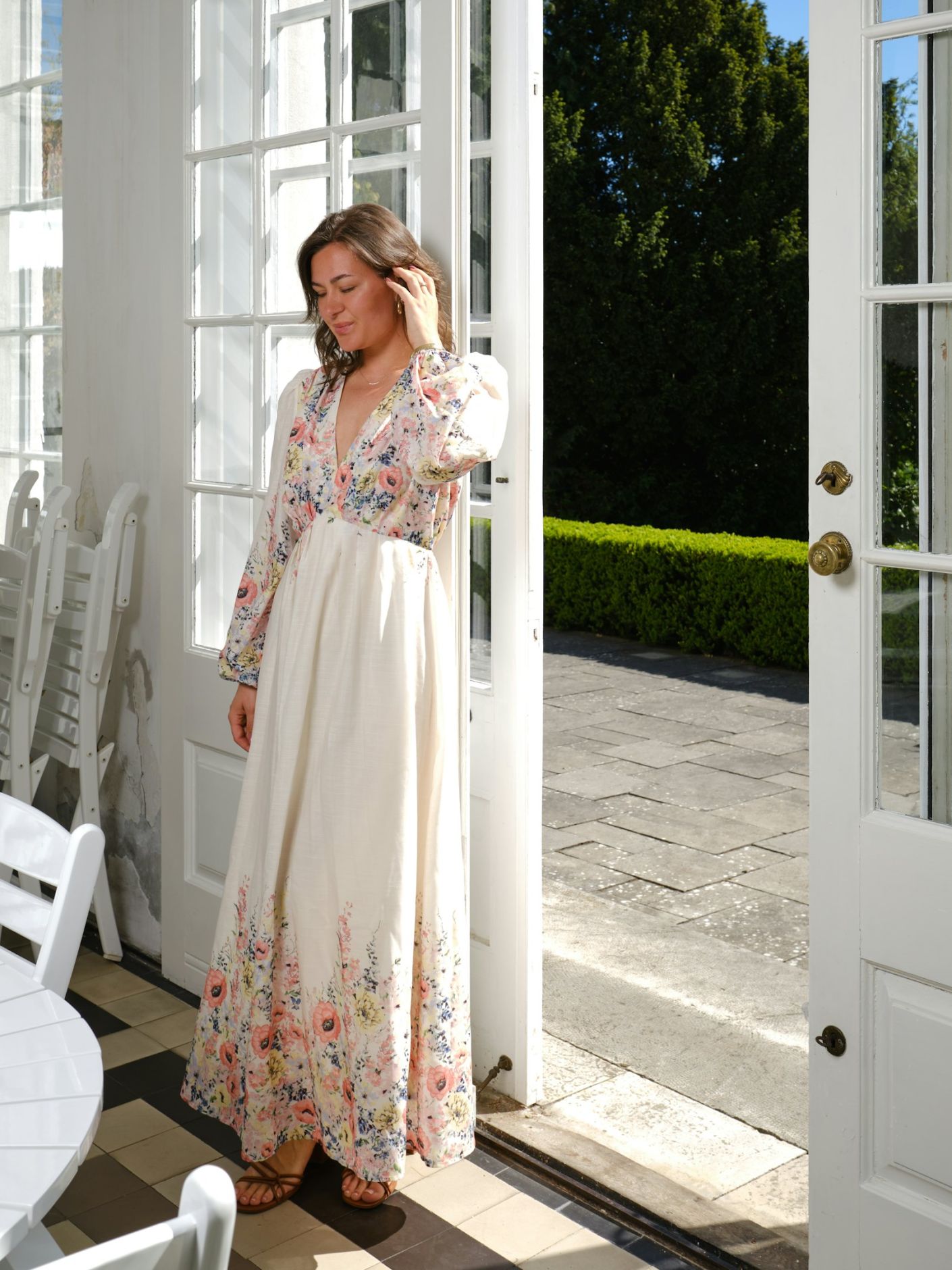Neo Noir Silfi Flower Print Dress (+Farver)