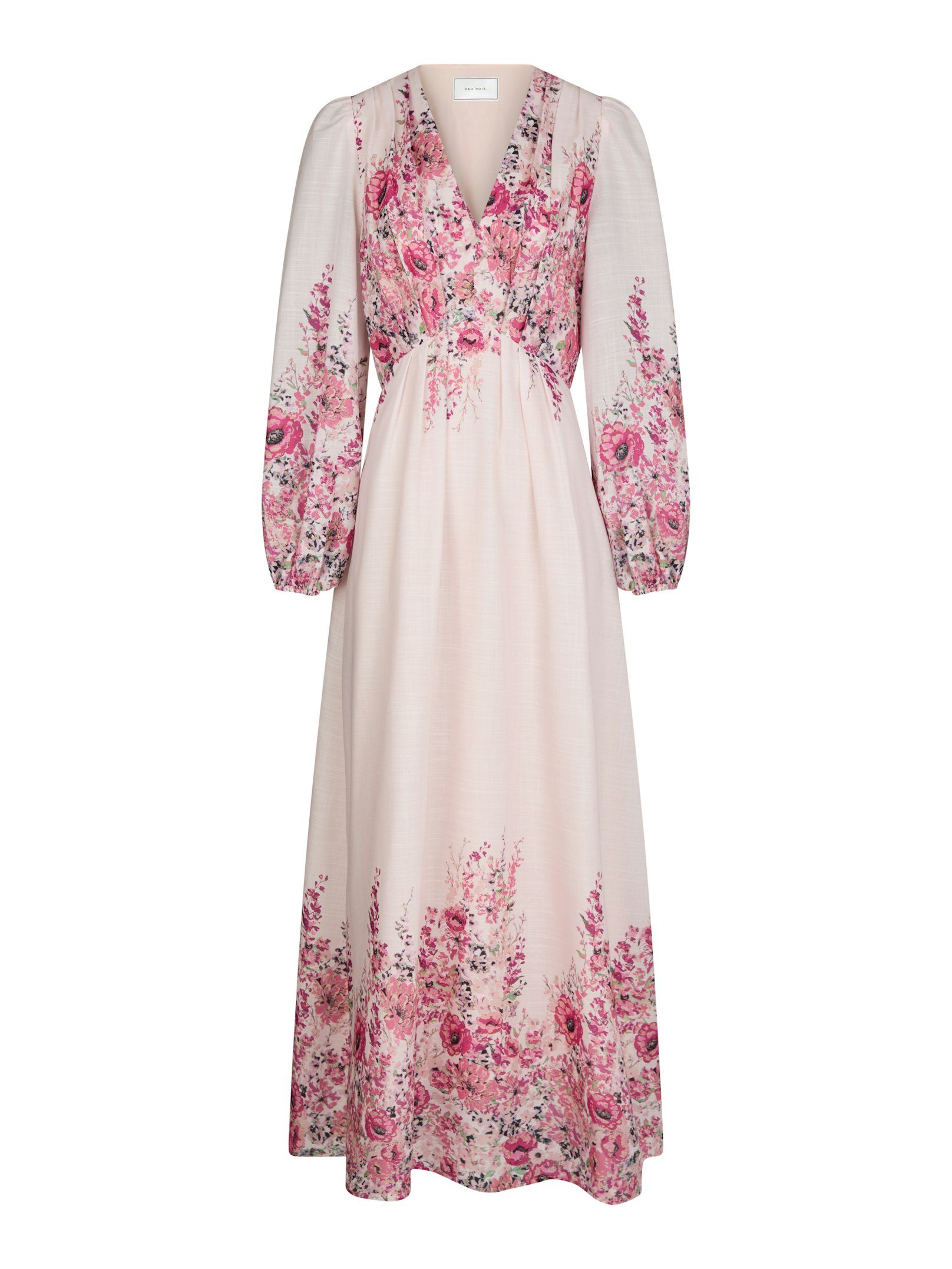 Neo Noir Silfi Flower Print Dress (+Farver)
