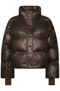 Neo Noir Rhea Shinny Jacket