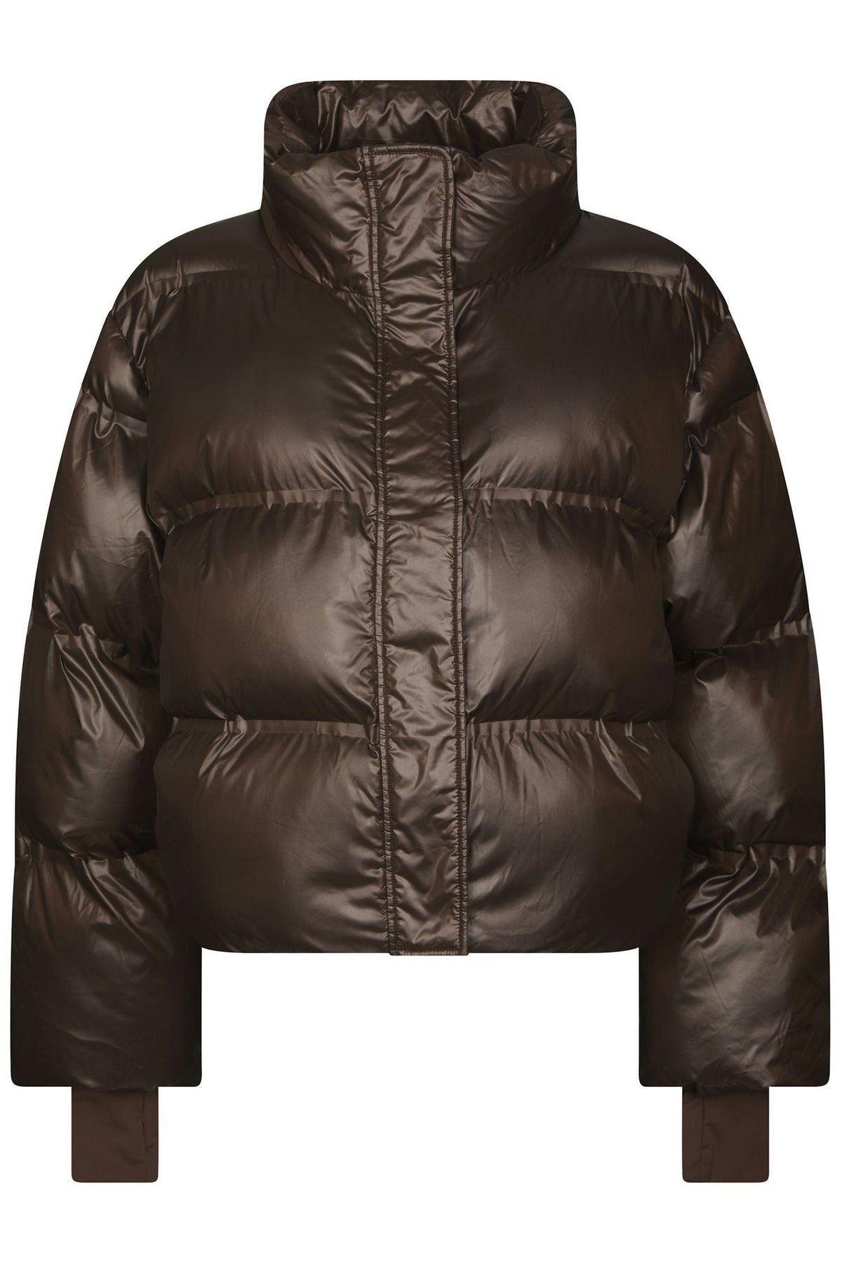 Neo Noir Rhea Shinny Jacket