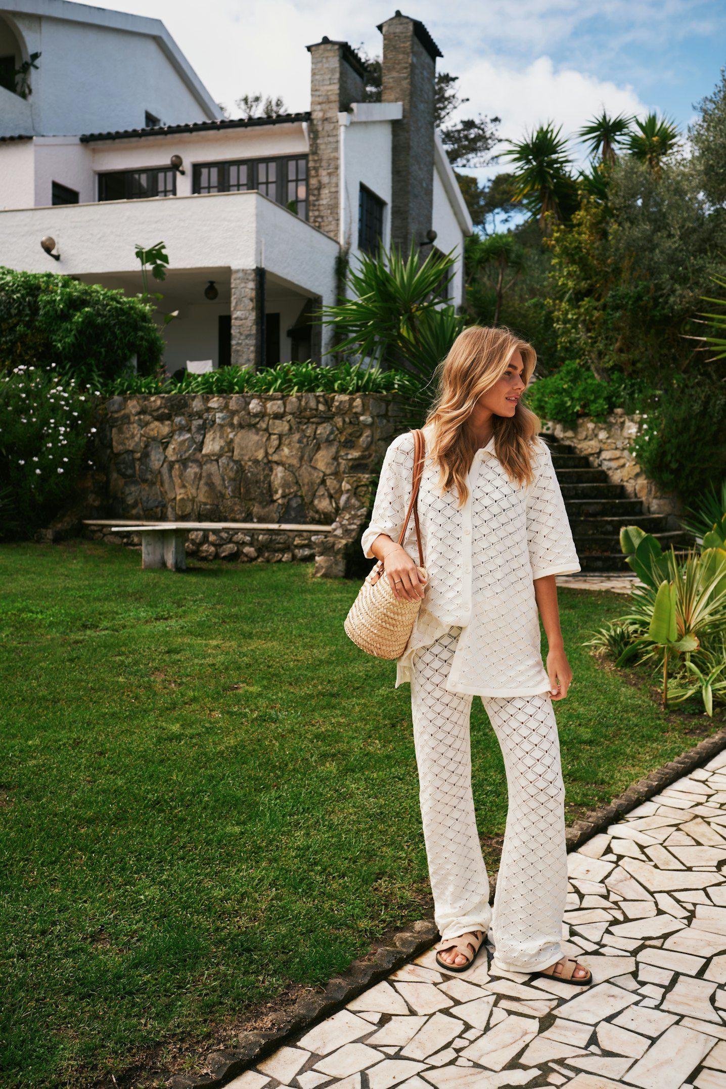 Neo Noir Sette Crochet Blouse