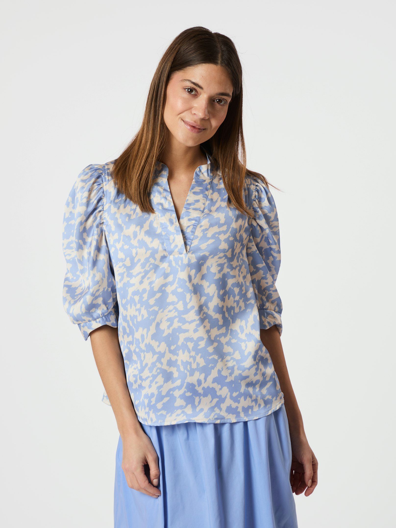 Neo Noir Roella Graphic Blouse