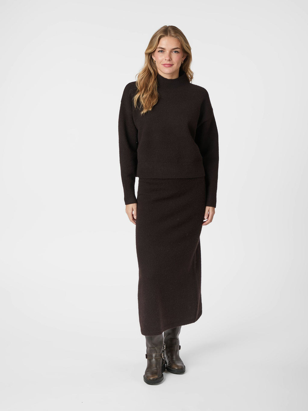 Neo Noir Hynne Knit Skirt