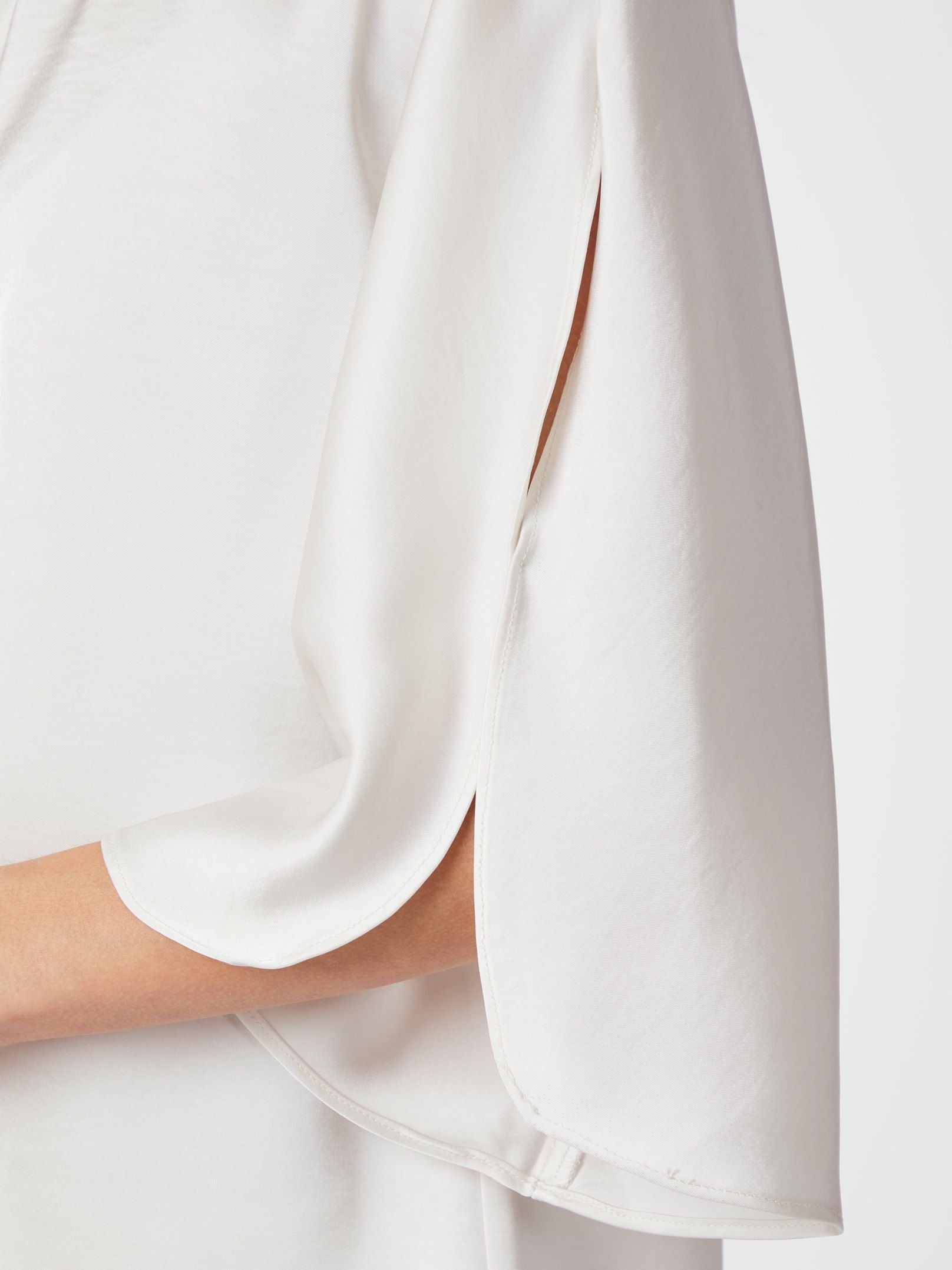Neo Noir Liora Sateen Blouse