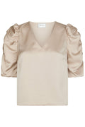 Neo Noir Elba Sateen Blouse
