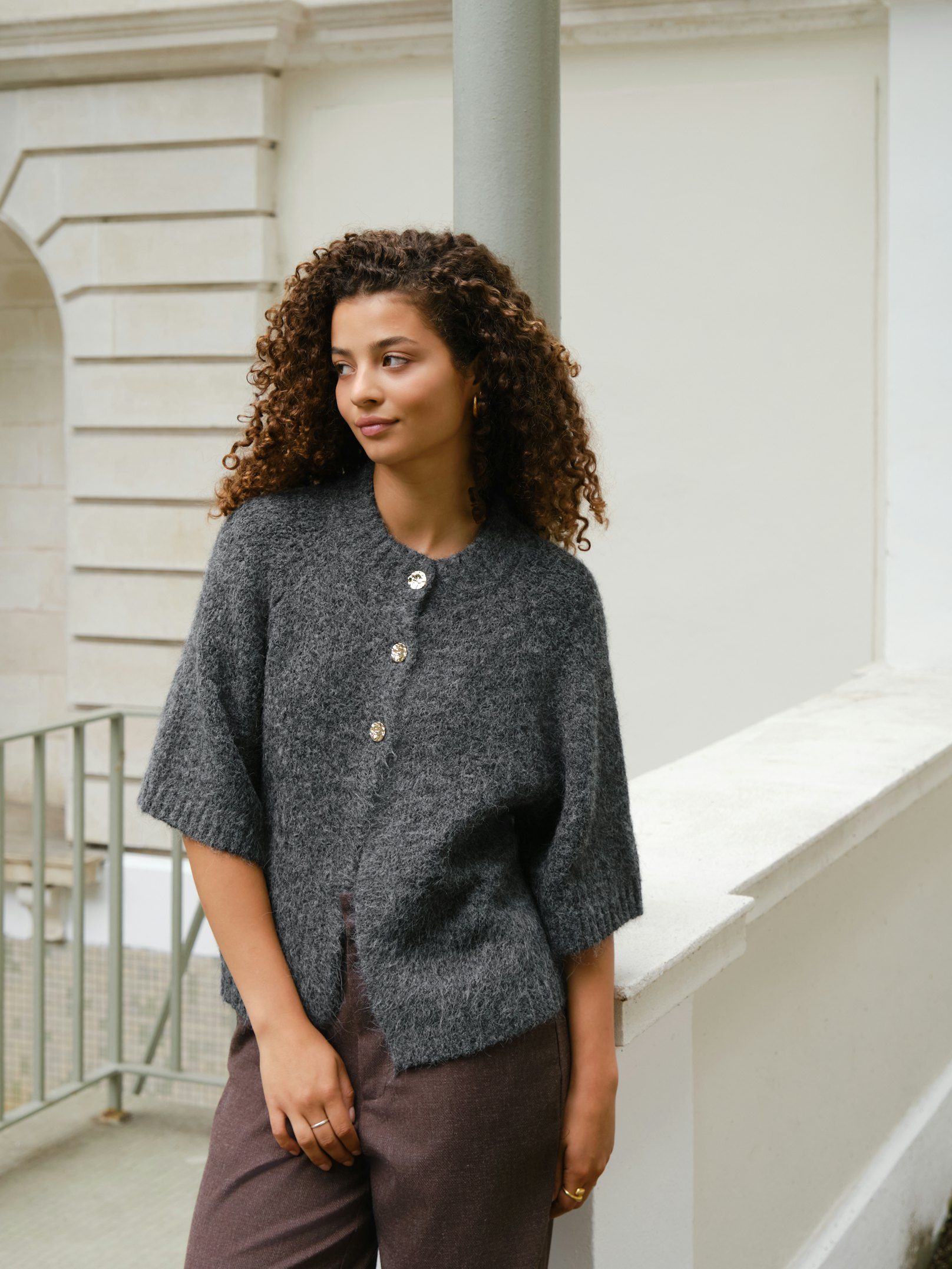 Neo Noir Benuta Fluffy Knit (+Farver)