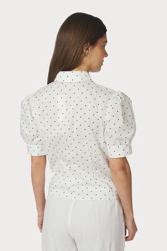 Neo Noir Frannie Dot Shirt