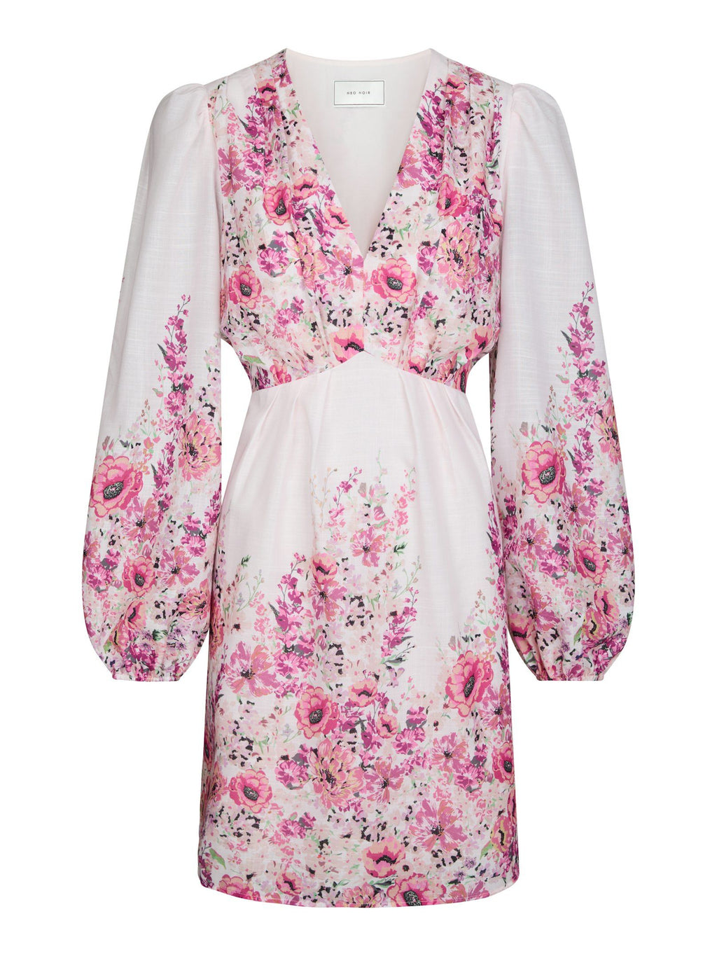 Neo Noir Semila Flower Dress
