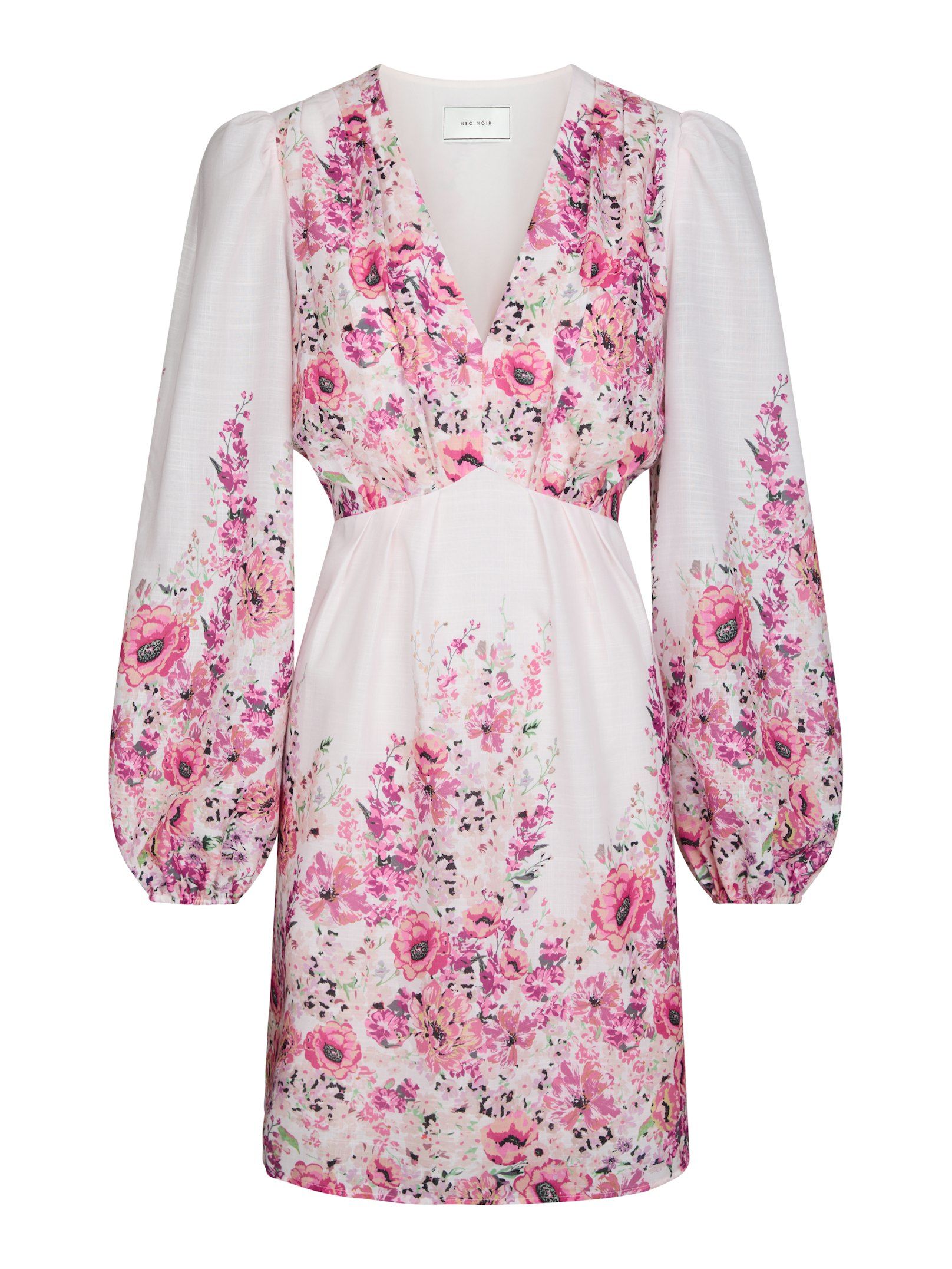 Neo Noir Semila Flower Dress