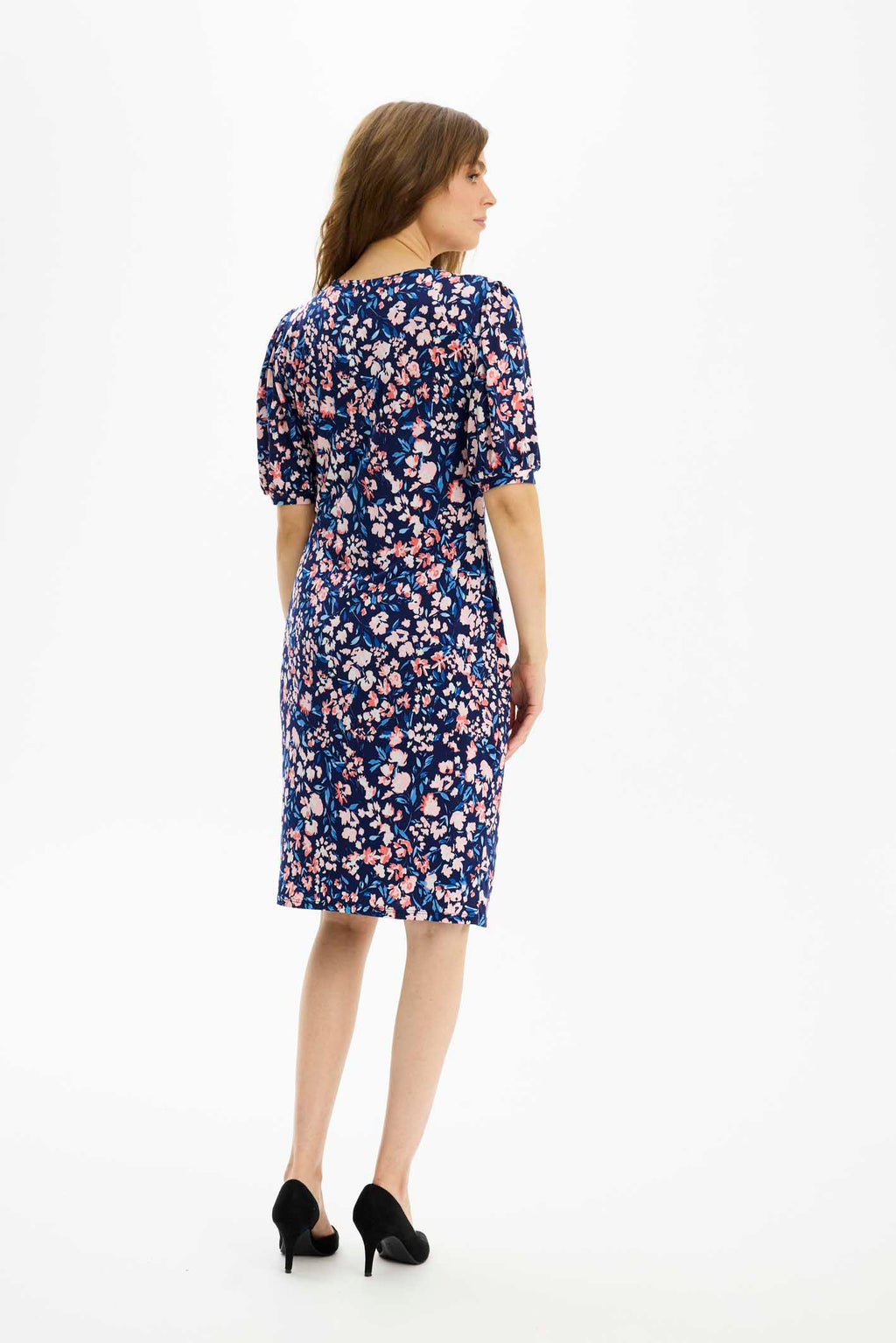 In Front Rosy Dress