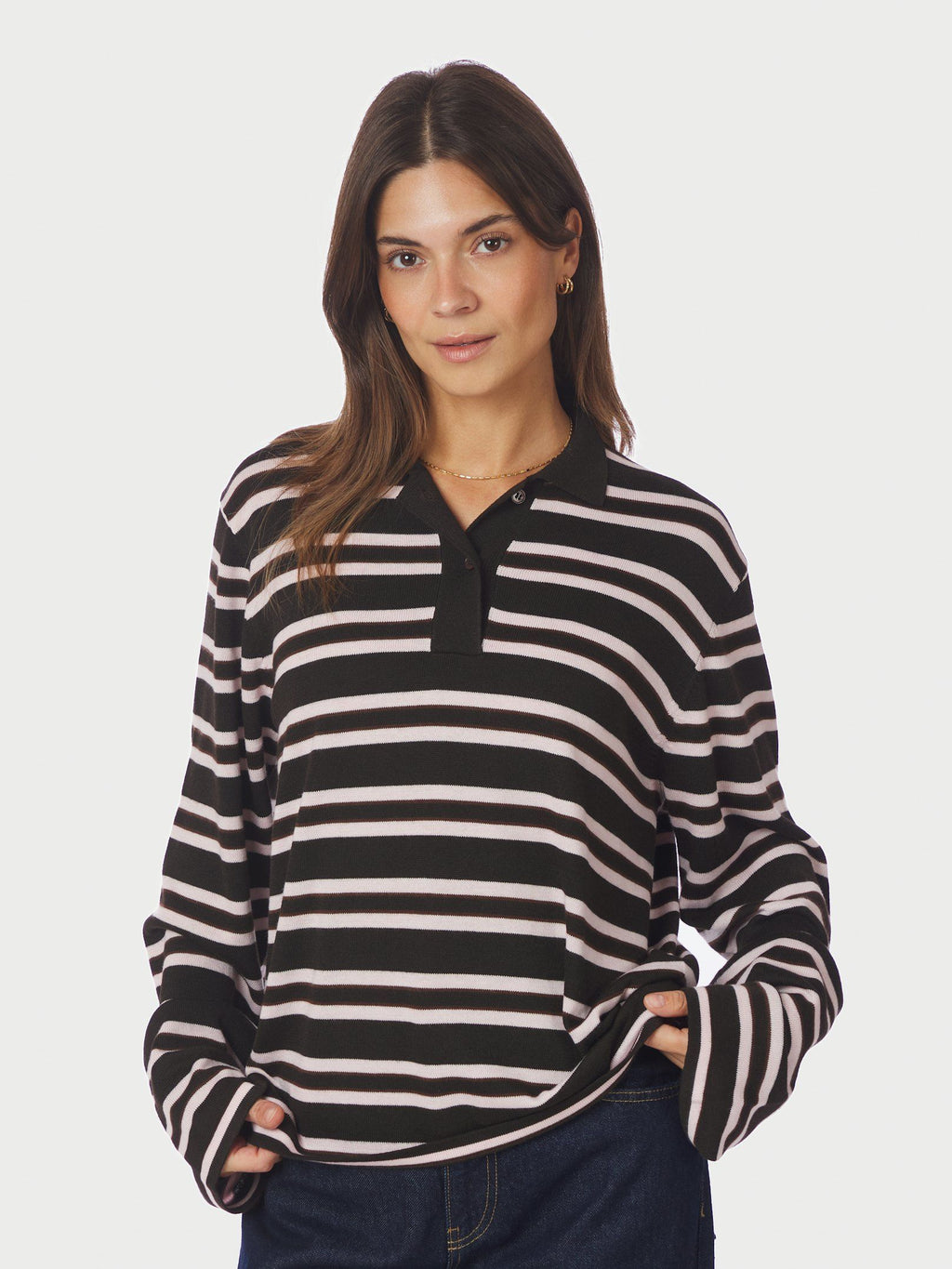 Neo Noir Mala Knit Blouse