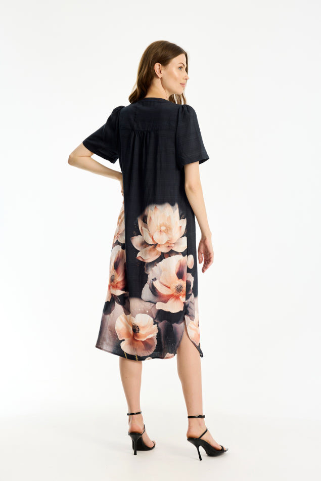 In Front Morelle Dress Long