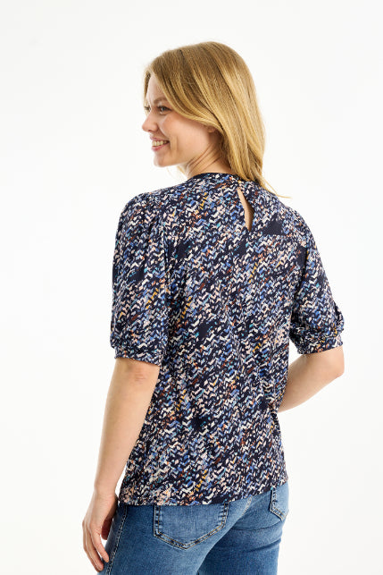 In Front Grazia 1/2 SL Blouse
