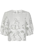 Neo Noir Fia Emb Blouse