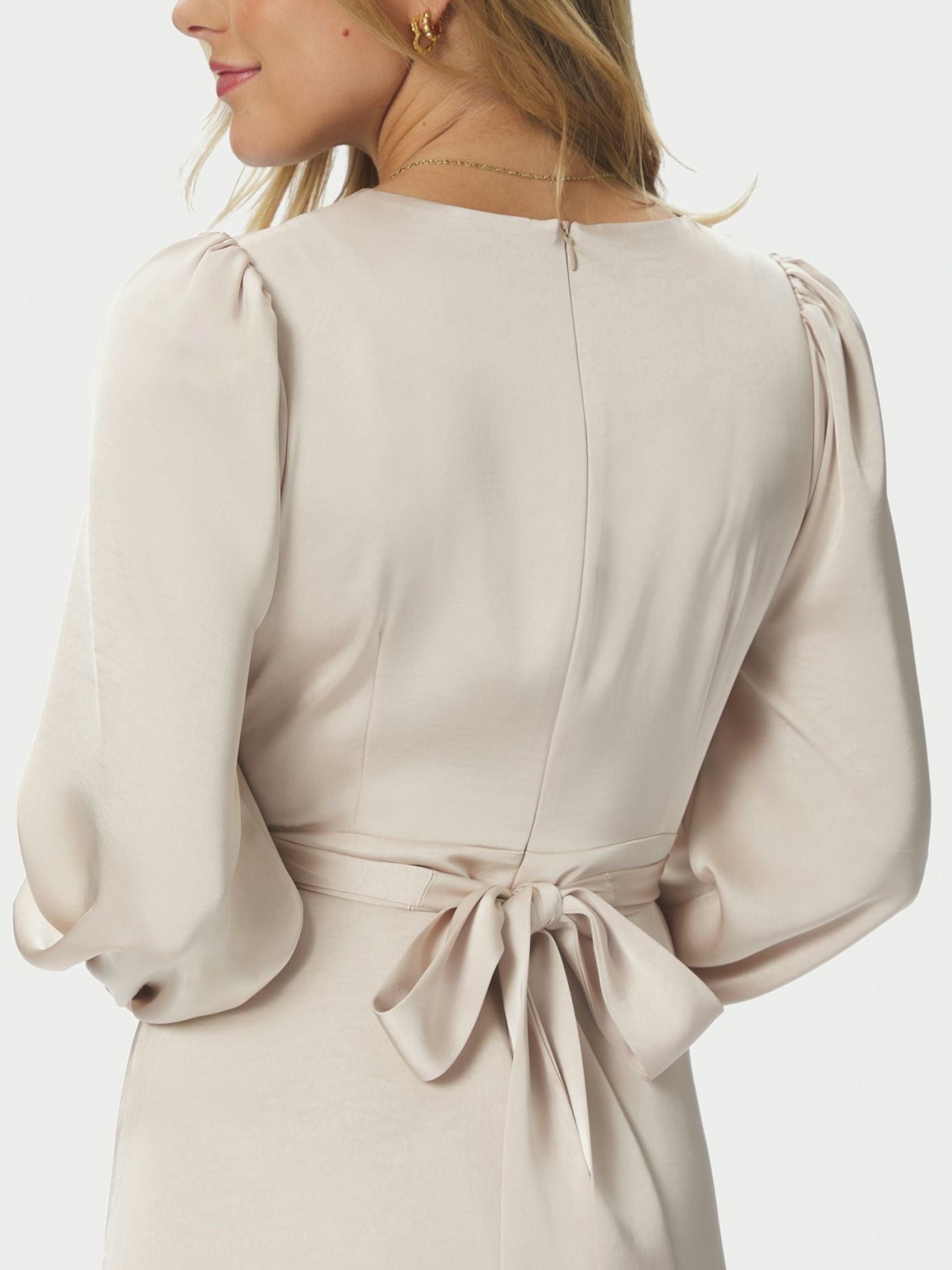 Neo Noir Bretti Heavy Sateen Dress