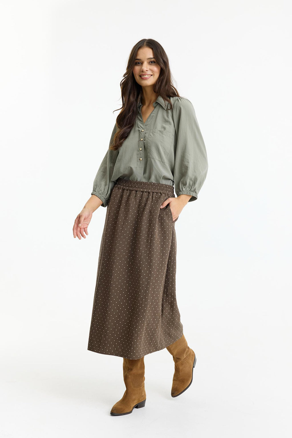 In Front Donna Skirt