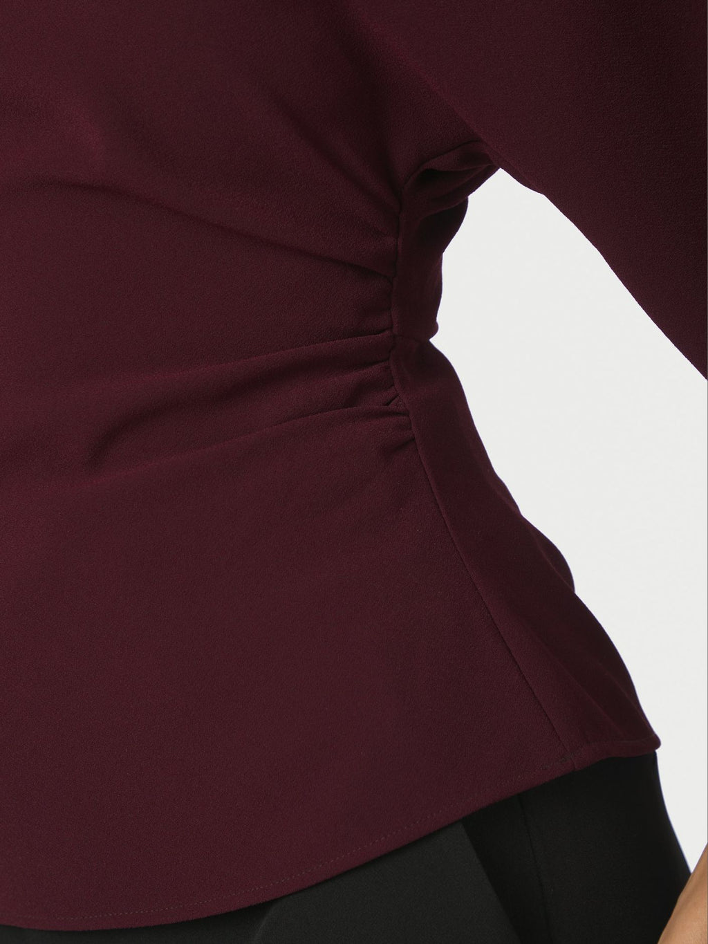 Neo Noir Miriel Drape Blouse