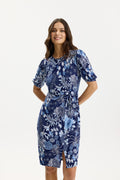 In Front Rosy Dress