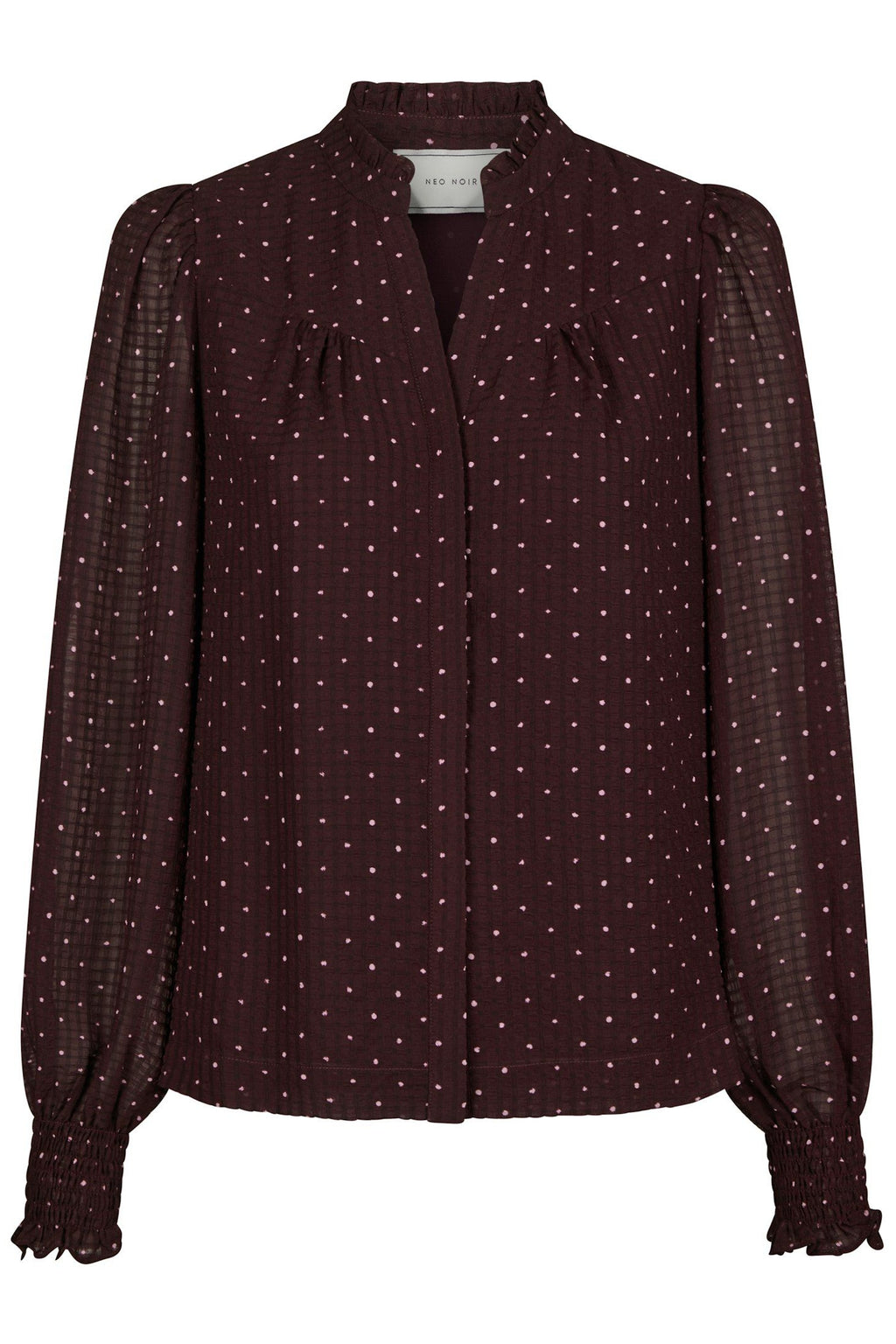 Neo Noir Astrida Dot Blouse