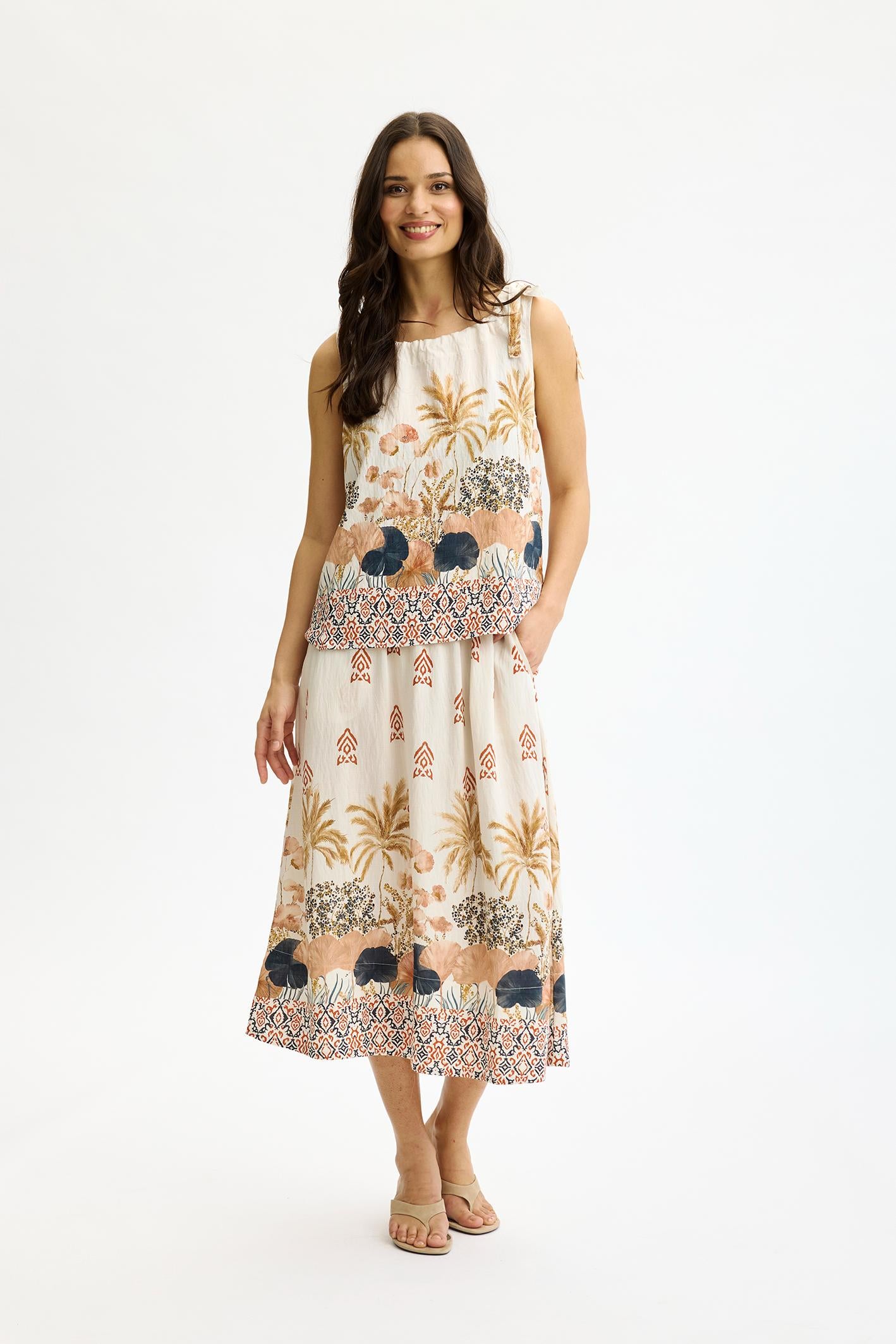 In Front Pam Skirt