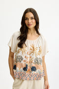 In Front Pam Blouse
