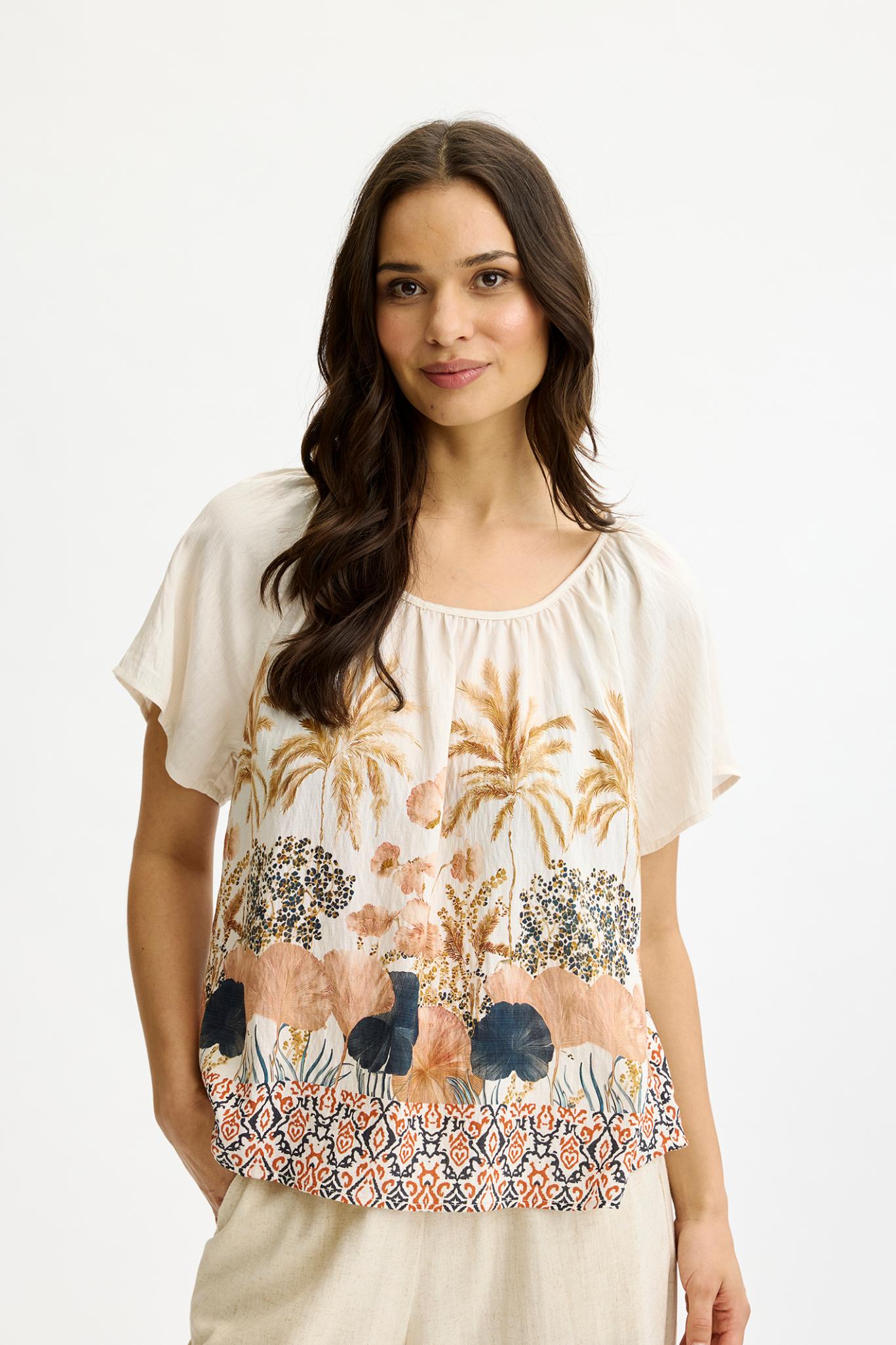 In Front Pam Blouse