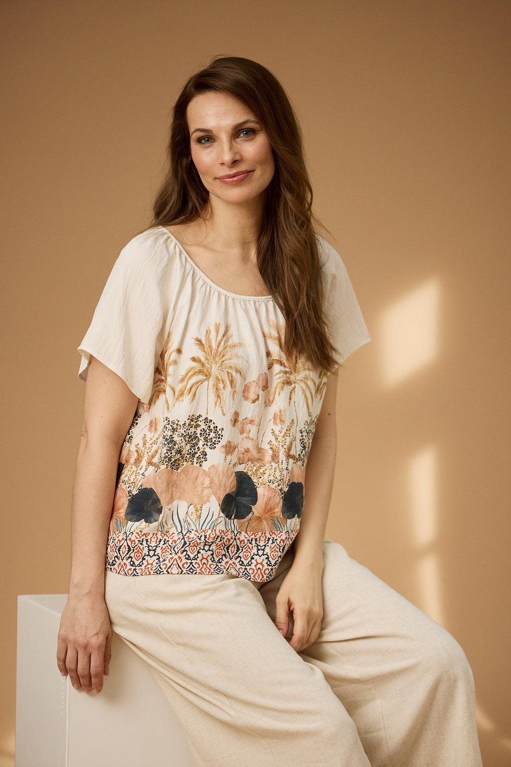In Front Pam Blouse