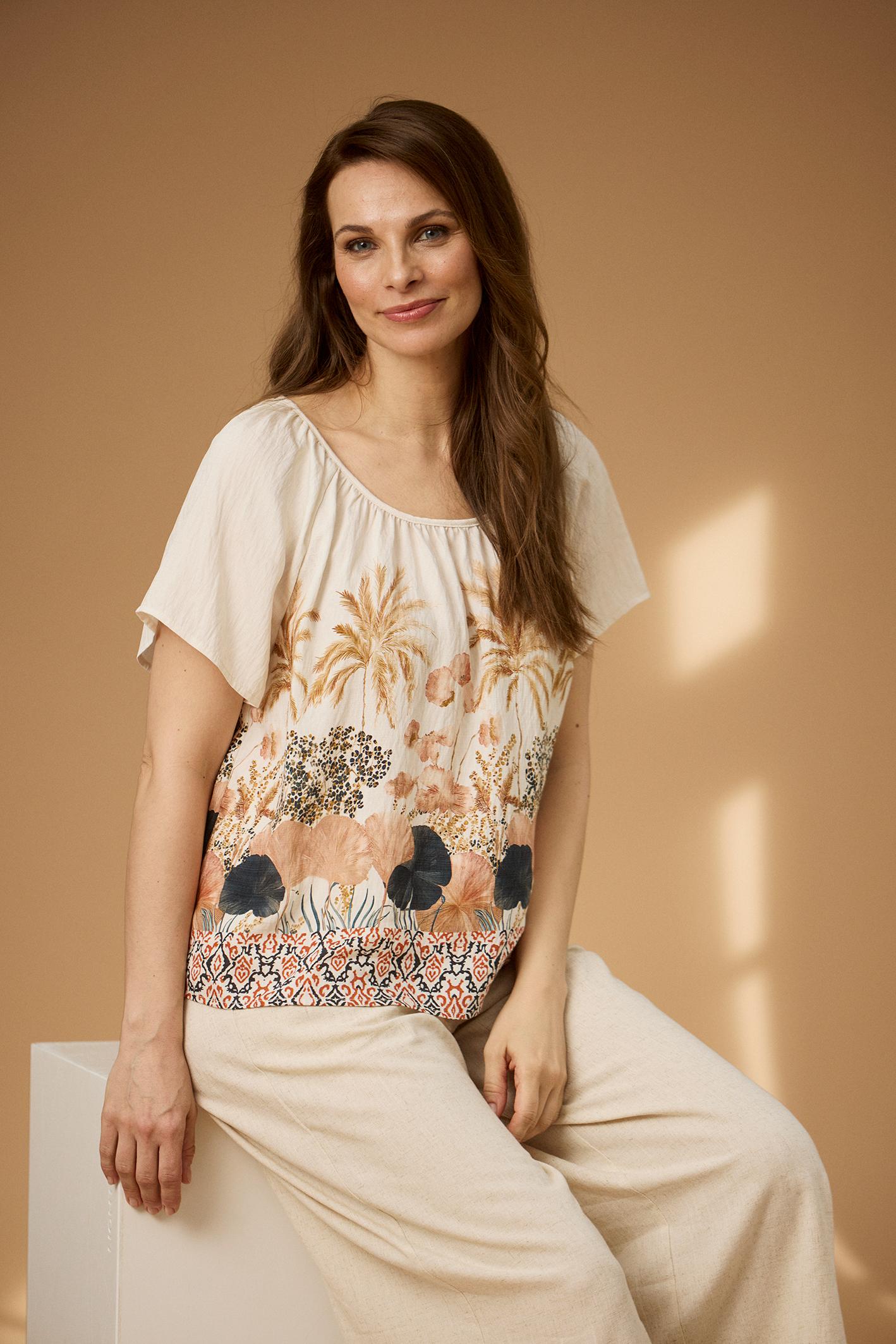 In Front Pam Blouse