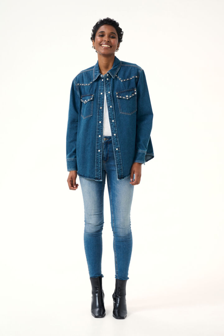 Culture Aniceta Denim Shirt
