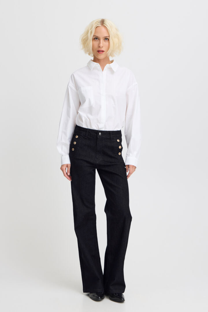 Pulz Maeve Wide Leg Jeans (+Farver)