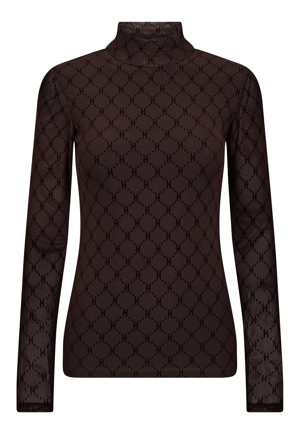 Hypethedetail Mesh High Neck