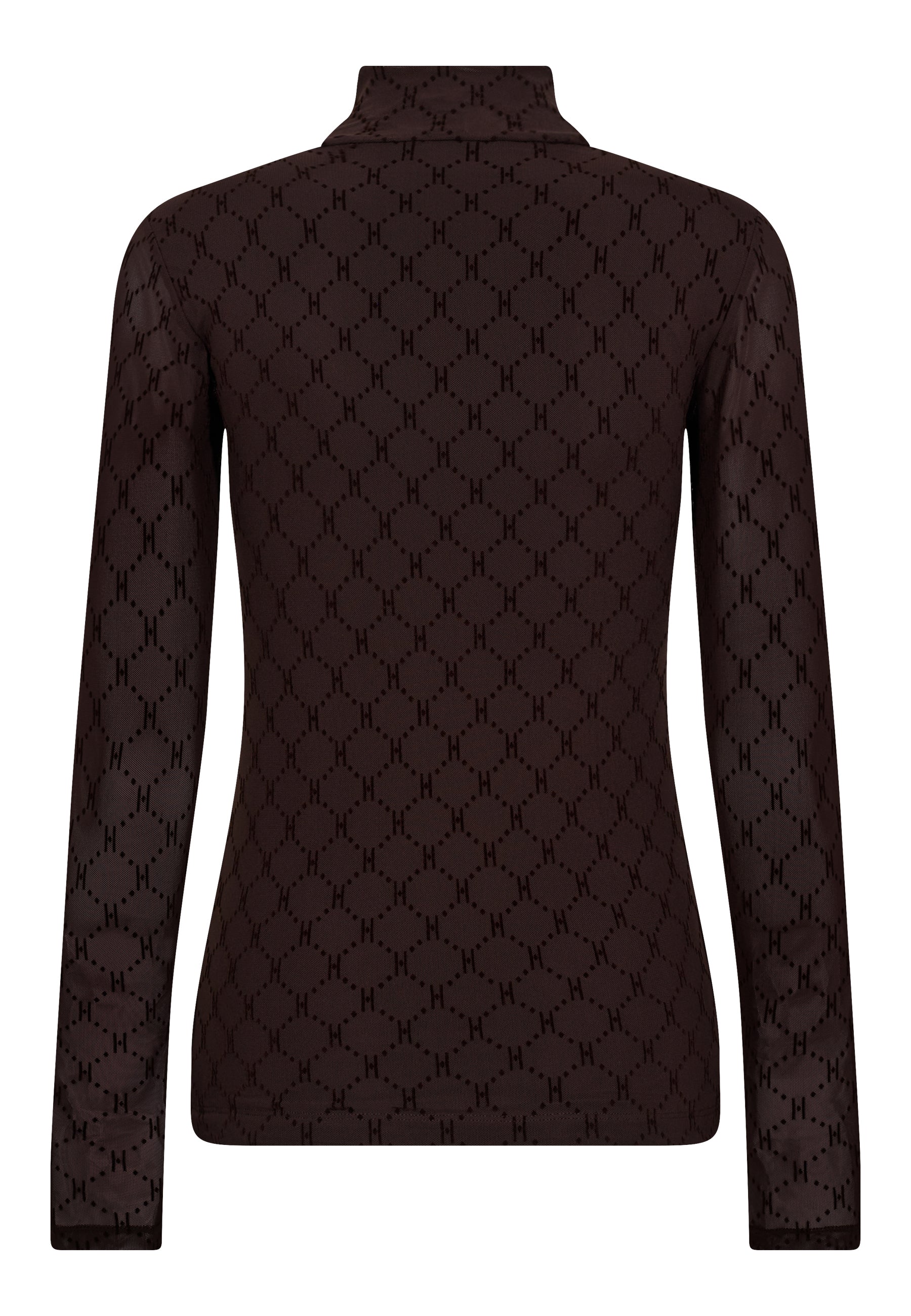 Hypethedetail Mesh High Neck