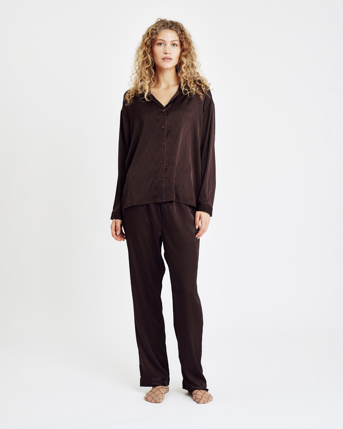 Hype The Detail Satin Pyjamas (+Farver)