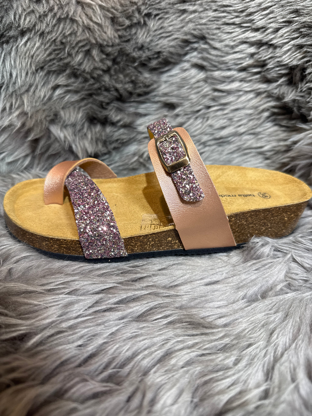 Bella Moda Glitter Sandal