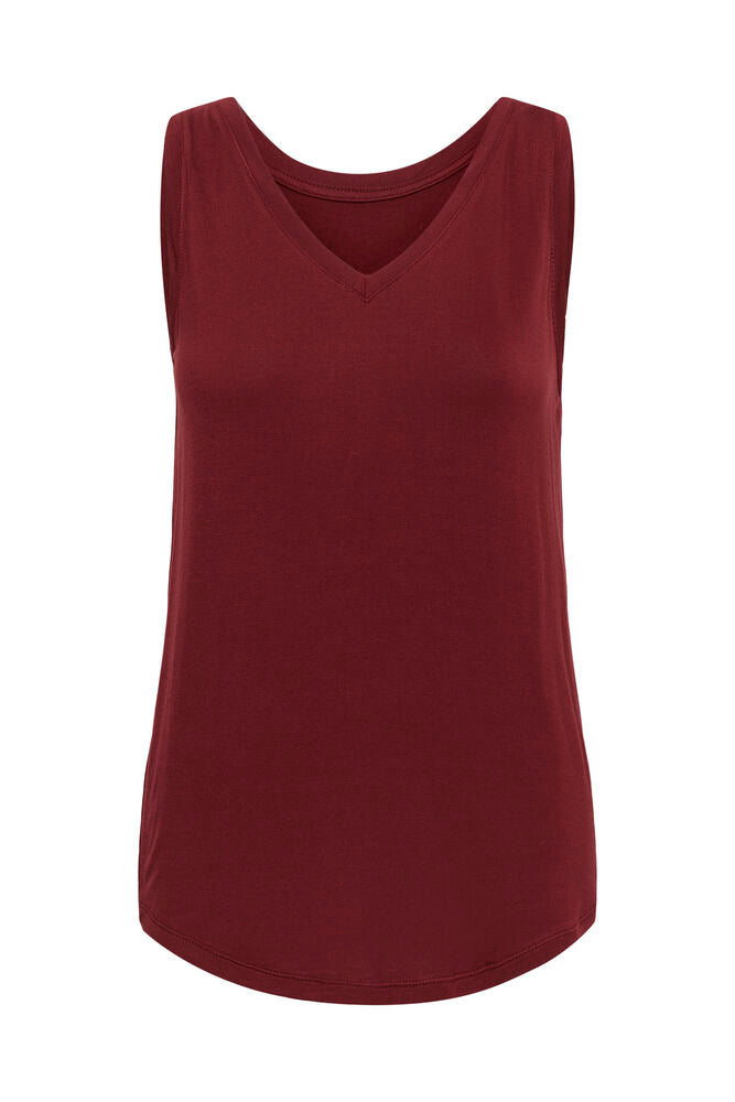 Culture Poppy VO Neck Tank Top (+Farver)