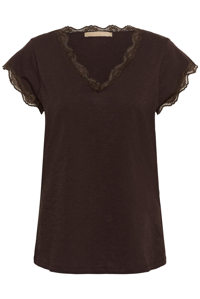 Culture Biana Lace T-Shirt (+Farver)
