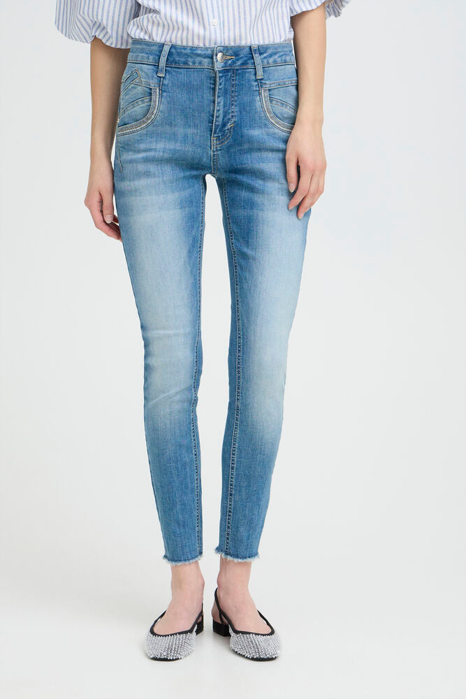 Pulz Carmen Emb. Jeans